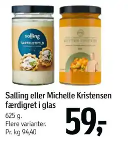 Føtex Salling eller michelle kristensen færdigret i glas tilbud
