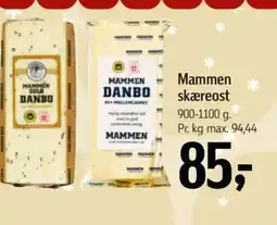 Føtex Mammen skæreost tilbud