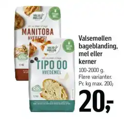 Føtex Valsemøllen bageblanding, mel eller tilbud