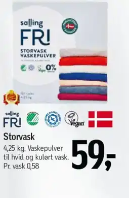 Føtex Salling fri storvask tilbud