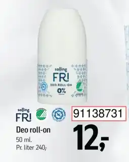 Føtex salling Deo roll-on tilbud