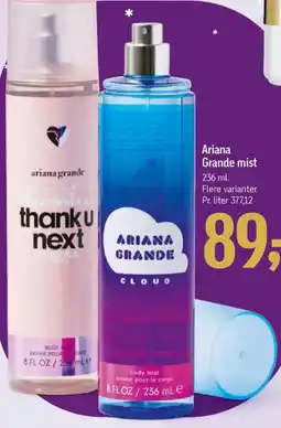 Føtex Ariana Grande mist tilbud