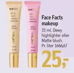 Føtex Face Facts makeup tilbud