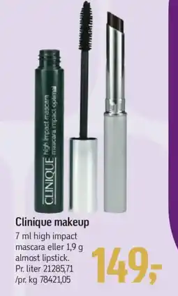 Føtex Clinique makeup tilbud