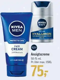 Føtex NIVEA MEN Ansigtscreme tilbud