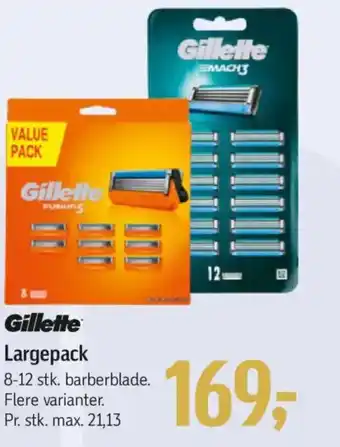 Føtex Gillette Largepack tilbud