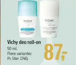 Føtex Vichy deo roll-on tilbud