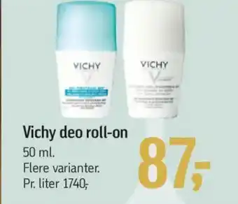 Føtex Vichy deo roll-on tilbud