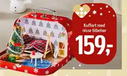 Føtex Kuffert med nisse tilbehør tilbud