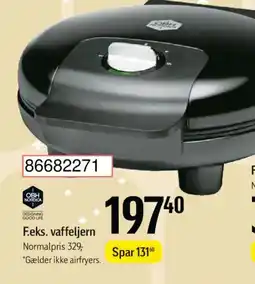 Føtex OBH NORDICA vaffeljern tilbud