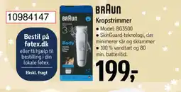 Føtex BRAUN Kropstrimmer tilbud