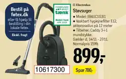Føtex Electrolux Støvsuger tilbud