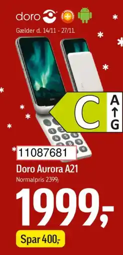 Føtex Doro Aurora A21 tilbud