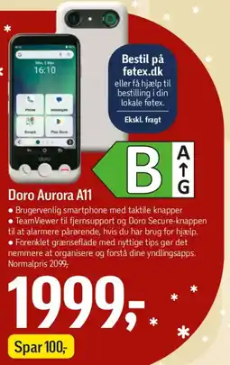 Føtex Doro Aurora A11 tilbud