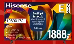 Føtex Hisense 43A6N tilbud