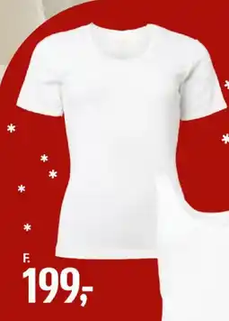 Føtex Uld T-shirt med korte ærmer tilbud