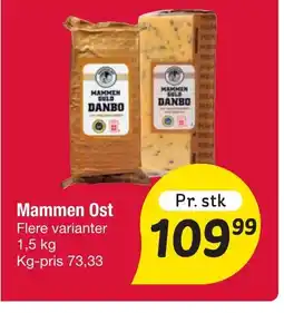 Fakta Tyskland Mammen Ost tilbud