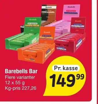 Fakta Tyskland Barebells Bar tilbud