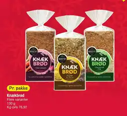 Fakta Tyskland Knækbrød tilbud