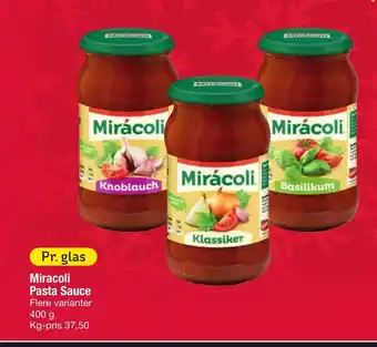 Fakta Tyskland Miracoli Pasta Sauce tilbud