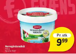 Fakta Tyskland Beauvais Herregårdsrødkål tilbud