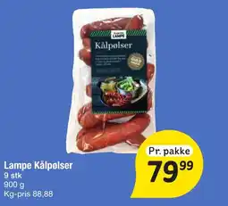 Fakta Tyskland Lampe Kålpølser tilbud