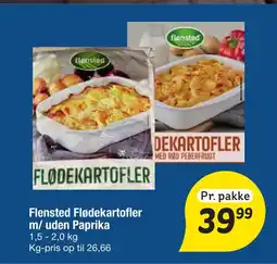 Fakta Tyskland Flensted Flødekartofler m/uden Paprika tilbud