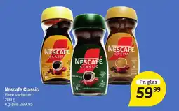 Fakta Tyskland Nescafe Classic tilbud