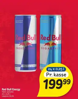 Fakta Tyskland Red Bull Energy tilbud
