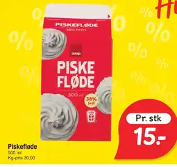 Fakta Tyskland Piskefløde tilbud