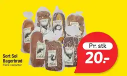 Fakta Tyskland Sort Sol Bagerbrød tilbud