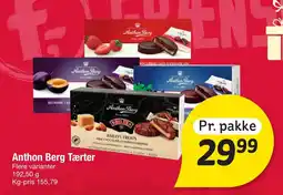 Fakta Tyskland Anthon Berg Tærter tilbud