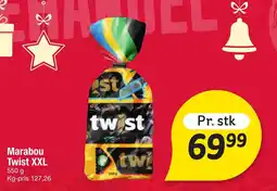 Fakta Tyskland Marabou Twist XXL tilbud
