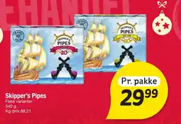 Fakta Tyskland Skipper's Pipes tilbud