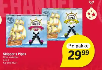 Fakta Tyskland Skipper's Pipes tilbud