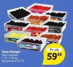 Fakta Tyskland Toms Stænger tilbud