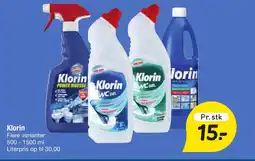 Fakta Tyskland Klorin tilbud