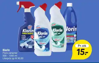 Fakta Tyskland Klorin tilbud