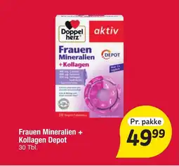 Fakta Tyskland Frauen Mineralien + Kollagen Depot tilbud