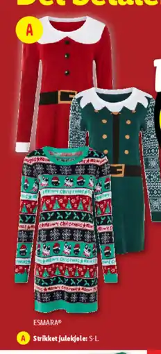 Lidl ESMARA® Strikket julekjole tilbud