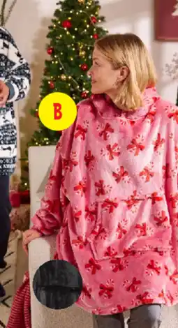 Lidl ESMARA®/ESMARA MEN® Oversized julehoodie tilbud