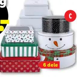 Lidl SILVERCREST® Sæt med kagedåser tilbud