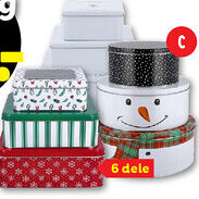 Lidl SILVERCREST® Sæt med kagedåser tilbud