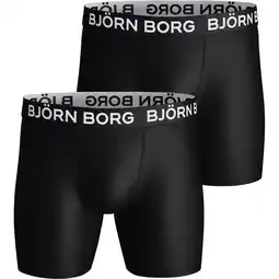 Sport 24 Björn Borg Sports Microfiber 2-Pak Boxershorts Herre tilbud