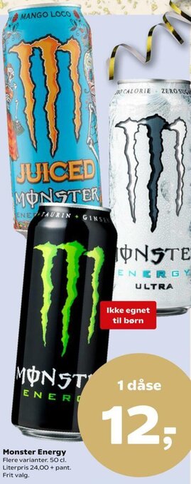 Dagli'Brugsen Monster Energy tilbud