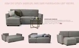 Daells Bolighus SOVESOFA MED CHAISELONG, DKK 3984 tilbud