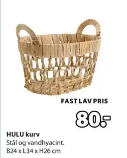JYSK HULU kurv, DKK 80 tilbud