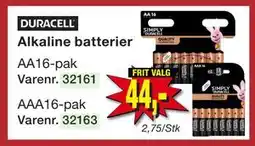 Harald Nyborg Alkaline batterier, DKK 44 tilbud