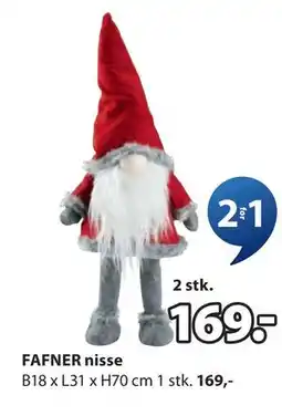 JYSK FAFNER nisse, DKK 169 tilbud