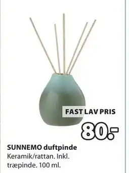 JYSK SUNNEMO duftpinde, DKK 80 tilbud